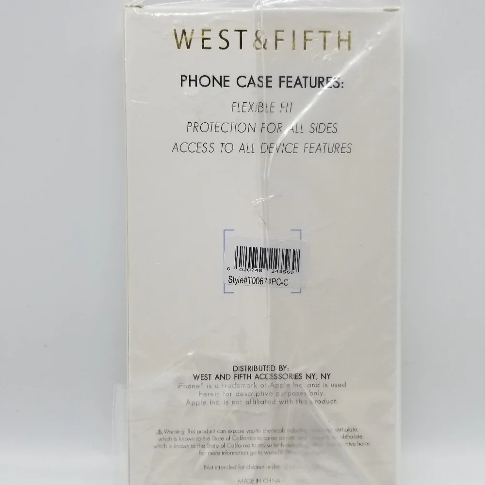West & Fifth IPHONE X Cases